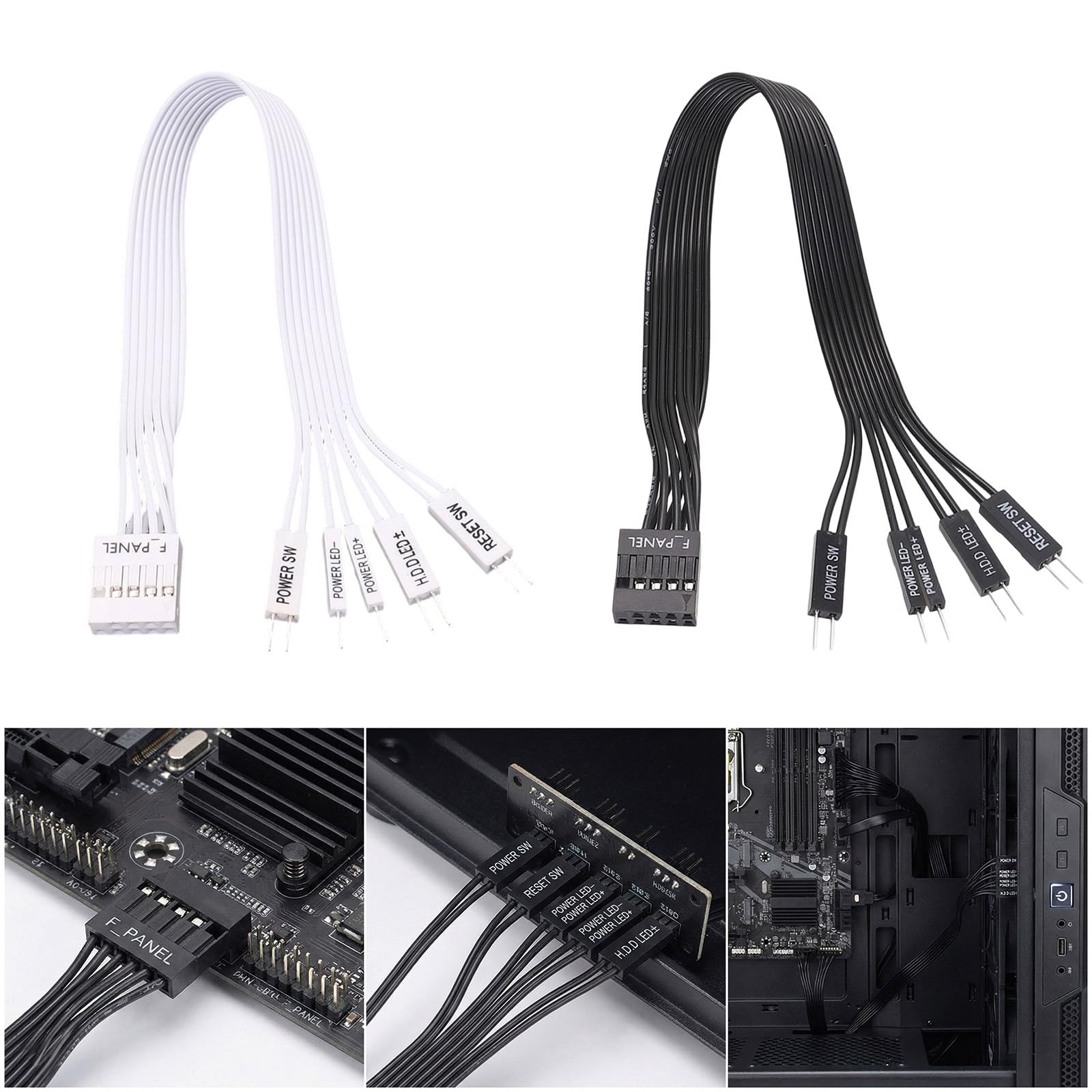 マザボ　電源セット Amazon.co.jp: JINPIAOPIAO マザーボード 拡張ケーブル 電源 LED